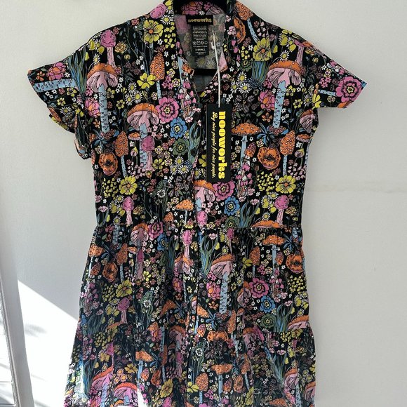 Nooworks Dresses & Skirts - Nooworks Magical Mushroom Eloise Dress (RARE!!!), XS
